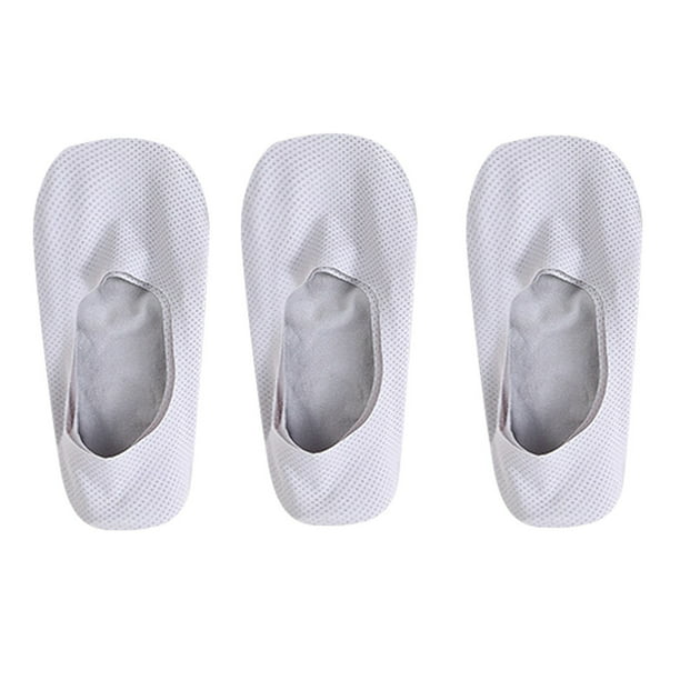 AOYOMO Women Ice Silk Transparent Breathable Lace Cotton Short Socks 
